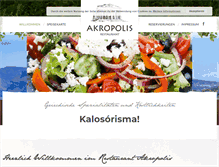 Tablet Screenshot of akropolis-northeim.de